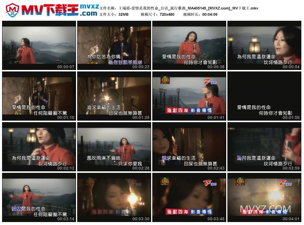 王瑞霞-爱情是我的性命_台语_流行歌曲_MA405145